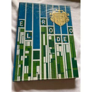 El Rodeo 1966 Klamath Union High School Yearbook Hardcover Vintage